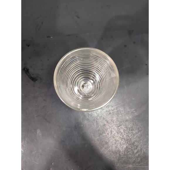 Anchor Hocking Manhattan Style Glass, Ribbed Clear Glass, Vintage‎ Glassware - Picture 6 of 9